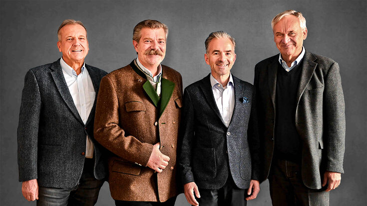 Der Vorstand des Zukunftsforum SHL: Wilhelm Jörg, Andreas Rotter, Martin Hagleitner und Gerhard Glinzerer (v.l.n.r.)
