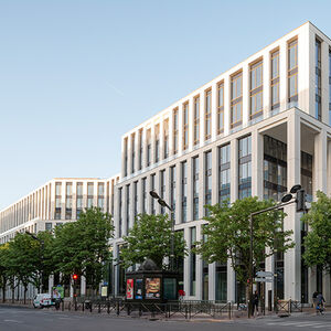 Europa in Levallois-Perret, Frankreich