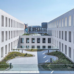 Mit 18.300 m² Bruttogeschoßfläche ist das JED das größte Bauprojekt nach dem 22-26 Prinzip.