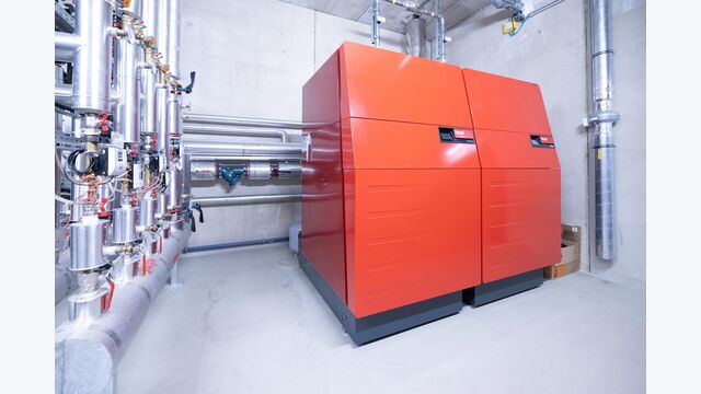 Der Gas-Brennwertkessel UltraGas.