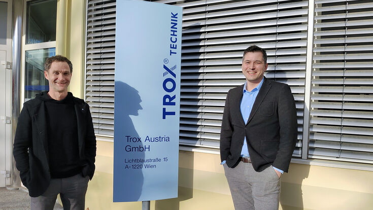 © TROX Austria Christian Sommer und Wolfgang Hucek