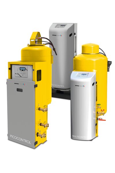 © Spirotech Collage der Spiropress-Reihe von Spirotech.