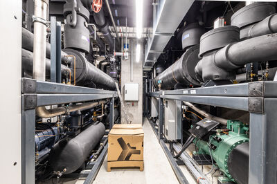 © Vaillant / Stephan Huger Bild aus der Technikzentrale.