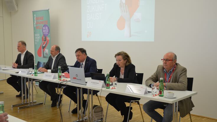 Robert Schneider, Hans-Peter Moser, Ernst Hutterer, Elisabeth Berger und Michael Mattes.