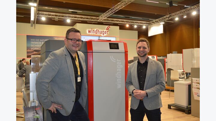 Gottfried Baumann-Leitner, Vertriebsleiter Österreich & Export bei Windhager und Florian Gollob, neue Marketingleitung von Windhager