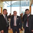 Franz Titschenbacher, Präsident der Landwirtschaftskammer Steiermark und Präsiden des österreichischen Biomasse-Verbandes, Dr. Thomas Haas, Geschäftsführer Fröling und ﻿Dipl.-Ing. Christoph Pfemeter, Geschäftsführer des österreichischen Biomasse-Verbandes (v.l.n.r.)