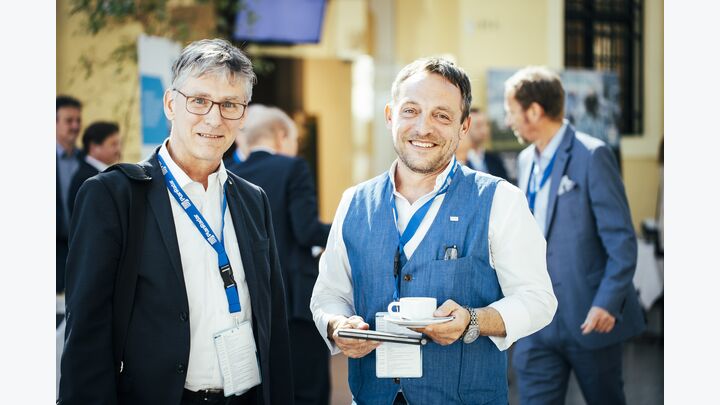 Peter Arens (links) und