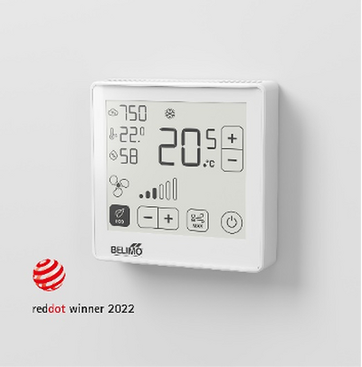 © Belimo Raumsensor, ePaper-Technologie, Reddot winner 2022