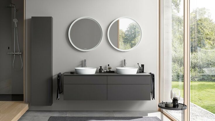 © Duravit Bild Duravit L Cube Graphite Matte