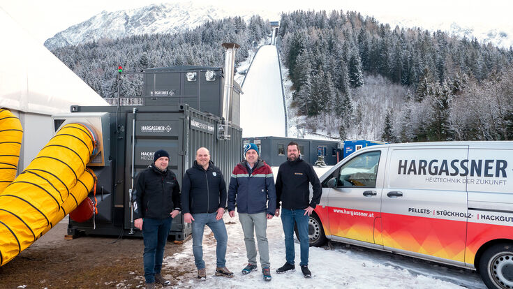 © Hargassner Hargassner skifliegen kulm container