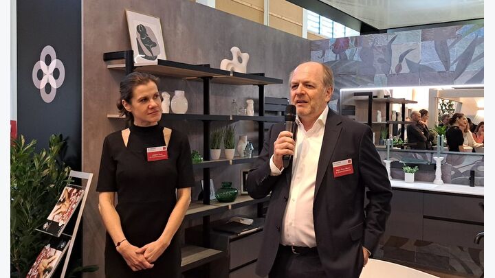 Hans-Peter Moser, geschäftsführender Gesellschafter der GC-Gruppe Österreich und Lisbeth Klein, Marketing & PR GC-Gruppe Österreich