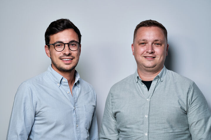 Marius Staecker und Marcel Mansfeld