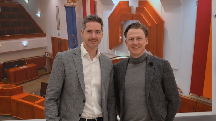Christoph Passecker, BSc., MBA und DI Lukas Mahr