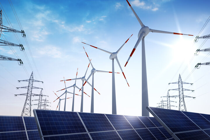 hochspannungsleitung solaranlage windrad windpark solarenergie ökostrom solaranlage strommast hochspanung stromleitung stromtrasse sonnenuntergang windenergie windkraft windrad wind energiewende öko solar licht solarpanel photovoltaik solarmodul lichtstrahlen sonnenenergie sonne strom erzeugung umwelt nachhaltigkeit solarstrom umweltschutz emission erneuerbar solarzellen nutzen sauber sauberkeit himmel qualität banner wüste park politik wolken