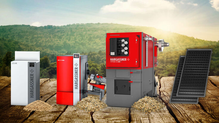 © Hargassner Hargassner-Heizung mit einer Solaranlage von Thermosolar