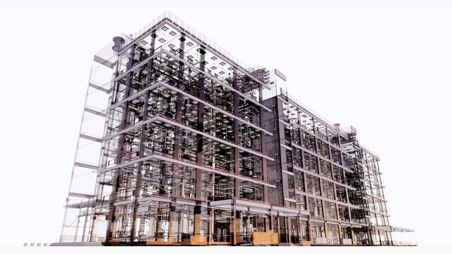 3d bim model mep building utilities industrial steel equipment electricity drawing power outline sketch iindustrial machine plant factory interior metal production technology home pipes construction architecture design project systems city pipeline structure urban gas energy site draft mode boiler room furniture technical concept abstract digital computer data graphic pattern sunlight