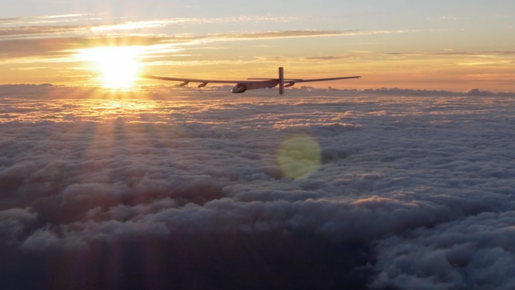 © Belimo Flugzeug über Wolken
