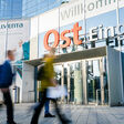 Eingang Ost im Messezentrum Nürnberg.