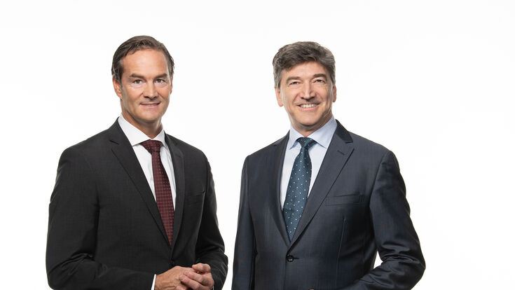 © Georg Wilke Porträtfoto von Werner Paar (links) und Christoph Mondl (rechts).