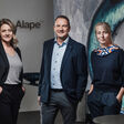 Die neue Geschäftsleitung von Alape: Andrea Jürgens, Marketing and Design Director, Michael Gatzke, Commercial Director und Julia Rami, Production Director (v.l.n.r.)