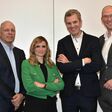 Vorstand der VDMA Sanitärtechnik und -design: Dirk Gellisch, Geschäftsführer Viega Holding, Laura Dorfer, Geschäftsführerin VDMA-Fachverband Armaturen, Thilo Pahl, Geschäftsführender Gesellschafter Bette, und Frank Wiehmeier (v.l.n.r.)