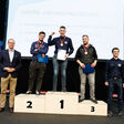 Sektionschef Georg Konetzky/BMAW, Johannes Gstrein, Platz 3, René Steinkellner, Platz 1, Jonas Widmann, Platz 2 und Experte Herbert Gabauer (v.l.n.r.)