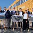 Das IG Immobilien Team mit den Geschäftsführern Hubert Vögel und Paul Grassel und Projektleiter Raimund Spruzina