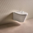 Design-Objekt Dusch-WC: Das wandhängende AXENT.one vom Schweizer Hersteller Axent  punktet mit vielen Funktionen und puristischem Design.
