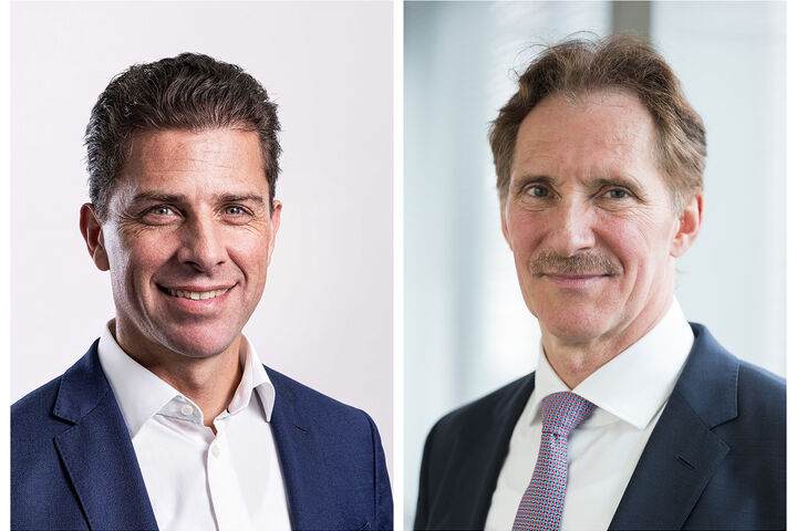 Tjarko Bouman (links) wird nach Bertrand Schmitt (rechts) CEO der BDR Thermea Group.