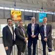 Die Frauenthal-Führungsmannschaft bei der Eröffnung der diesjährigen Frauenthal Expo: Michael Hoffmann, Chief Digital Officer, Robert Just, ﻿Robert Just, Chief Supply Chain Officer, Thomas Stadlhofer, ﻿Vorstandsvorsitzender & Gesamtverantwortlicher Vertrieb und Markus Nachtmann, ﻿Leitung Business Developement & Marketing (v.l.n.r.)