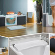 Duo verbindet eine barrierereduzierte Badewanne mit den Vorteilen einer großzügigen Dusche.