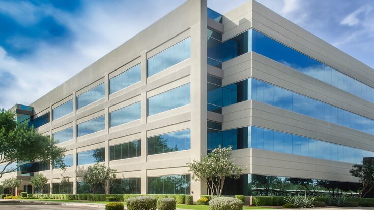 building, office, modern, exterior, architecture, commercial, business, corporate, buildings, glass, industrial, parking, entrance, hospital, facade, work, high, professional, center, large, company, blue, sky, facility, enterprise, window, firm, workplace, headquarters, complex, innovative, city, background, property, skyscraper, design, tall, construction, urban, growth, success, reflection, management
