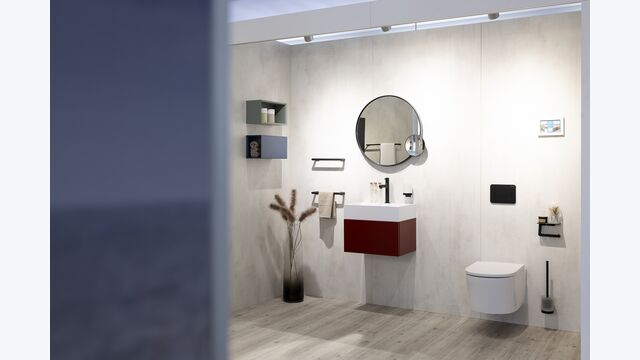 Klarheit mit dem Badezimmer mit Vigour white.