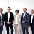 Gernot Bleier, Leiter FM-Team Drees & Sommer Österreich, Georg Baier, Christina Nekola, beide Immovement, Georg Stadlhofer, Geschäftsführer Drees & Sommer Österreich, Harald Steinberger, Gründer und Geschäftsführer von Immovement Management Consulting GmbH (v.l.n.r.)