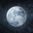 Panoramic view of the moon out in the space. 3d render created with NASA textures furnished from https://visibleearth.nasa.gov/