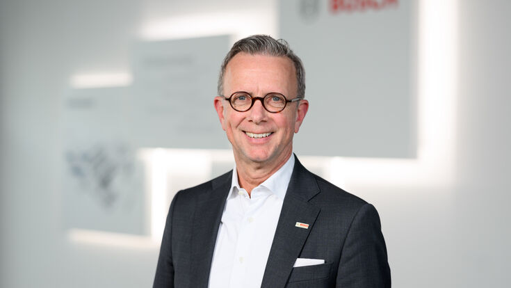 Jan Brockmann, Vorsitzender des Bereichsvorstands der Bosch Home Comfort Group