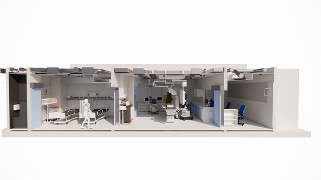 Das Rendering gibt einen Gesamtüberblick über das Projekt.
