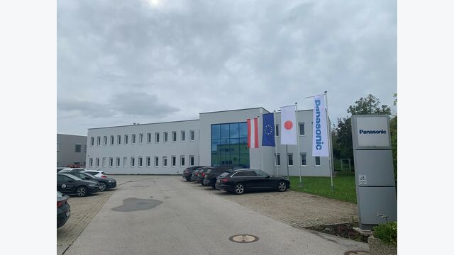 In Biedermannsdorf bei Wien ist die Zentrale von Panasonic in Österreich: Mit allen drei Sparten des Konzerns an einem Standort.