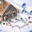 construction, building, house, workers, project, blueprint, engineering, architecture, rolls, model, build, men, work, plan, design, figure, home, equipment, drawing, draft, structure, unfinished, sketch, housing, organization, cottage, engineer, concept, incomplete, bricks, beams, plaster, paper