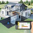 Mit iON werden alle energierelevanten Komponenten im Gebäude – wie Wärmepumpe, Speicher und Photovoltaikanlage – intelligent miteinander vernetzt.
