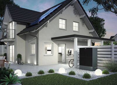 © Viessmann Haus mit Waermepumpe