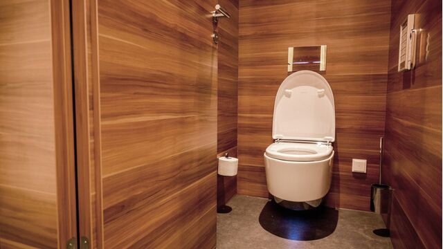 Geberit WC Oase mit Geberit Aqua Clean Mera