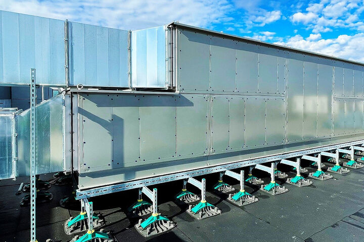 Flachdachinstallation Walraven