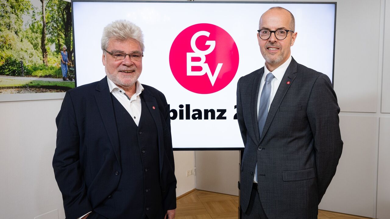 Pressenkonferenz zur Baubilanz 2024 der GBV am 9. April 2025 im Presseclub Concordia