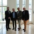 Vorstand Zukunftsforum SHL: Florian Bouchal, Kassier, Martin Hagleitner, Stv. Obmann, LIM Andreas Rotter, Obmann und Klaus-Dieter Fuhrmann, Schriftführer (v.l.n.r.)