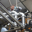 Mechanische Rohrverbindungen mit genuteten Rohrenden erzeugen während der Montage keine Emissionen.