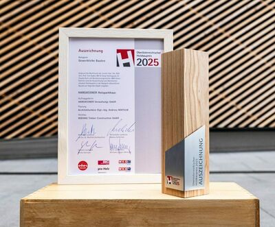 © Hargassner Holzbaupreis 2025 Hargassner Parkhaus