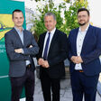 Lorenz Strimitzer, Energieagentur, Franz Titschenbacher, ÖBMV, und Bernhard Wlcek, Energieagentur (v.l.n.r.)