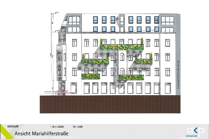 Entwurfsansicht aus dem Projekt Queen Gudrun