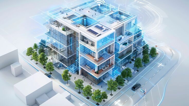 Smart building management system optimizing energy usage